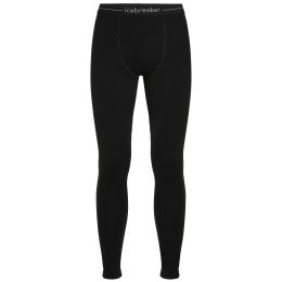 Pantaloni termici da uomo Icebreaker Men 300 MerinoFine™ Polar Leggings nero Black
