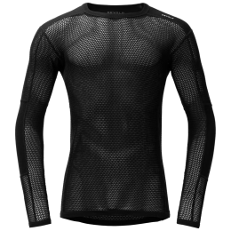 Maglietta funzionale da uomo Devold Wool Mesh Pro Shirt Man nero Black
