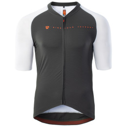 Maglia da ciclismo da uomo Radvik Echo Gts bianco/nero Bright White/Forest Night