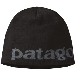 Cappello invernale Patagonia Beanie Hat nero/grigio Logo Belwe: Black