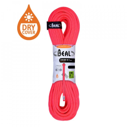 Corda da arrampicata Beal Joker 9,1 mm (80 m) Dry Cover arancione ORANGE