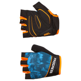 Guanti da ciclismo Progress R RIPPER MITTS 37CB nero/blu Black/Turquoise/Orange
