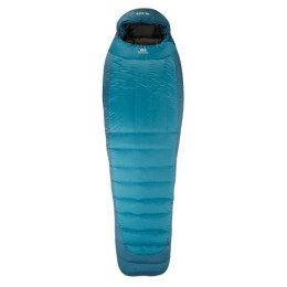 Sacco a pelo in piuma Mountain Equipment Glacier 750 REG blu Neptune