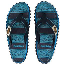 Infraditi Gumbies Islander Navy Waves blu