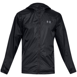 Giacca da uomo Under Armour Forefront Rain Jacket nero Black//Steel
