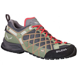 Scarpe da donna Salewa Wildfire S GTX grigio Magnet/HotCoral
