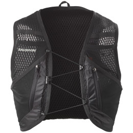 Gilet da corsa Salomon Active Skin 12 No Flasks nero BLACK / METAL