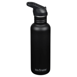 Bottiglia in acciaio inox Klean Kanteen Classic 27oz (w/Flip Seal Sport) nero Black