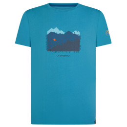 Maglietta da uomo La Sportiva Forest T-Shirt M azzurro Topaz