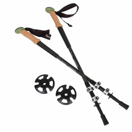 Bastoncini da trekking Warg Connector Carbon verde green