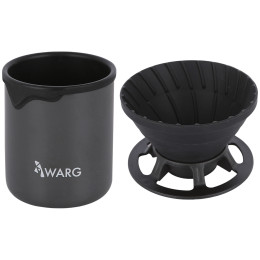 Set da caffè Warg Kofein & Duo 2in1 Cups Set nero black