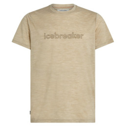 Maglietta funzionale da uomo Icebreaker M 150 Tech Lite SS Tee IB Stitchline beige Bay Hthr