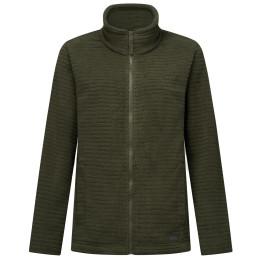 Felpa da donna Regatta Heidy Full Zip verde scuro Dark Khaki