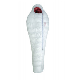 Sacco a pelo in piuma Patizon G1100 S (156-170 cm) argento Silver/Red