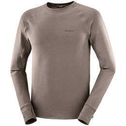 Maglietta da uomo Salomon Essential Lightwarm grigio Iron