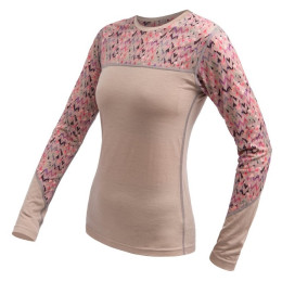 Maglietta da donna Sensor Merino Impress, dl.rukáv