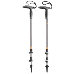 Bastoncini da trekking Leki Poles Wanderfreund Makalu nero gunmetal-copper