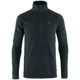 Felpa da uomo Fjällräven Pine Half Zip M nero Black