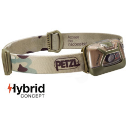 Lampada frontale Petzl Tactikka 200 beige