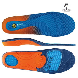 Solette per scarpe Sidas Cushioning Gel 3D blu/arancio