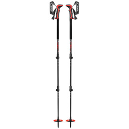 Bastoncini da skialp Leki Haute Route 3 nero/rosso dark anthracite-dark red-black