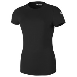 Maglietta da donna Zulu Bambus 210 Short nero Black