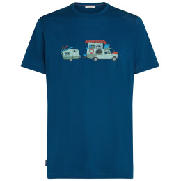 Maglietta funzionale da uomo Icebreaker Men Merino 150 Tech Lite SS Tee Transportage