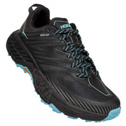 Scarpe da corsa da donna Hoka Speedgoat 4 Gtx nero/turchese Anthracite/DarkGullGrey
