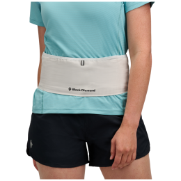 Marsupio da corsa Black Diamond Distance Run Belt grigio Alloy