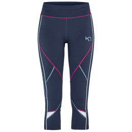 Leggings 3/4 da donna Kari Traa Louise 2.0 3/4 Tights blu Royal