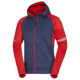 Felpa da uomo Northfinder Harlan blu/rosso 286bluered