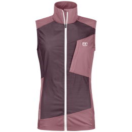 Gilet da donna Ortovox Trace Windbreaker Vest W rosa Chestnut