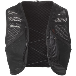 Gilet da corsa Salomon Active Skin 8 No Flasks nero/bianco BLACK