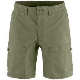 Pantaloncini da uomo Fjällräven Abisko Hybrid Trail Shorts M verde Laurel Green