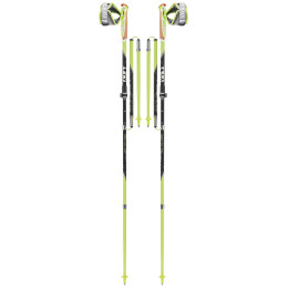 Bastoncini da trail running Leki Micro Trail Vario nero PalegreenBlackWhite