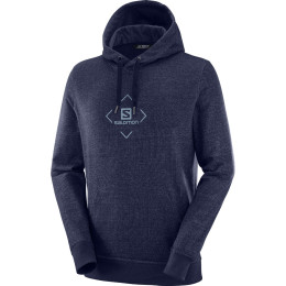 Felpa da uomo Salomon Shift Hoodie M blu Nightish