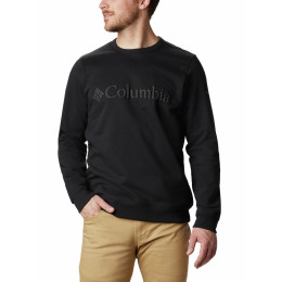 Felpa da uomo Columbia M Logo Fleece Crew nero/grigio BlackPuffLogo