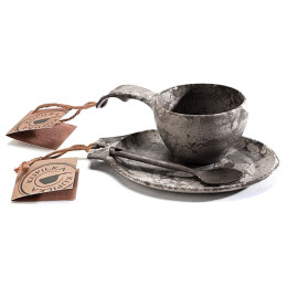 Set regalo Kupilka Kuksa 210 ml + talíř + lžička nero