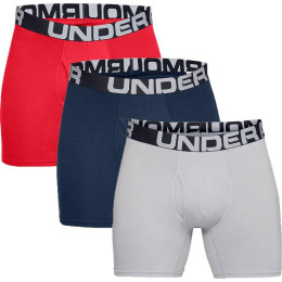 Boxer da uomo Under Armour Charged Cotton 6in 3 Pack