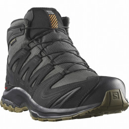 Scarpe da uomo Salomon Xa Tracker Gore-Tex nero Black / Asphalt / Coyote Brown