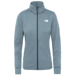 Felpa da donna The North Face W Quest Full Zip Midlayer grigio chiaro VanadisGreyWhiteHeathr