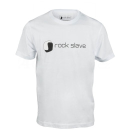 Maglietta da uomo Rock Slave Slave Basic bianco
