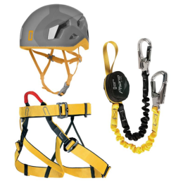 Set da ferrata Singing Rock Packet Ferrata II (yellow/grey)