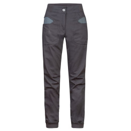 Pantaloni da donna Rafiki Sierra nero/grigio asphalt/gray