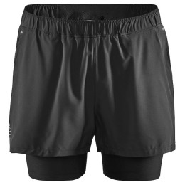 Pantaloncini da uomo Craft Adv Essence 2V1 nero Black