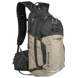 Zaino da ciclismo R2 Blue Jay nero/beige