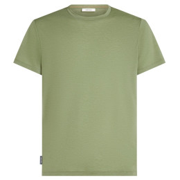 Maglietta funzionale da uomo Icebreaker Men Merino Blend Core SS Tee verde chiaro Lichen