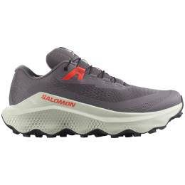 Scarpe da corsa da uomo Salomon Ultra Glide 3 grigio Excalibur / Icicle / Neon Flame