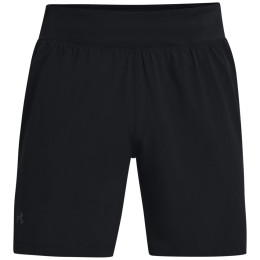Pantaloncini da uomo Under Armour SpeedPocket 7'' Short nero Black / Black / Reflective