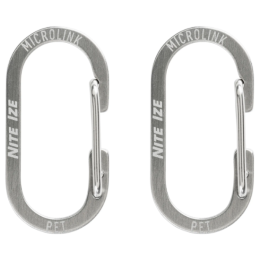 Set di moschettoni Nite Ize MicroLink Pet Tag Carabiner - 2 Pack